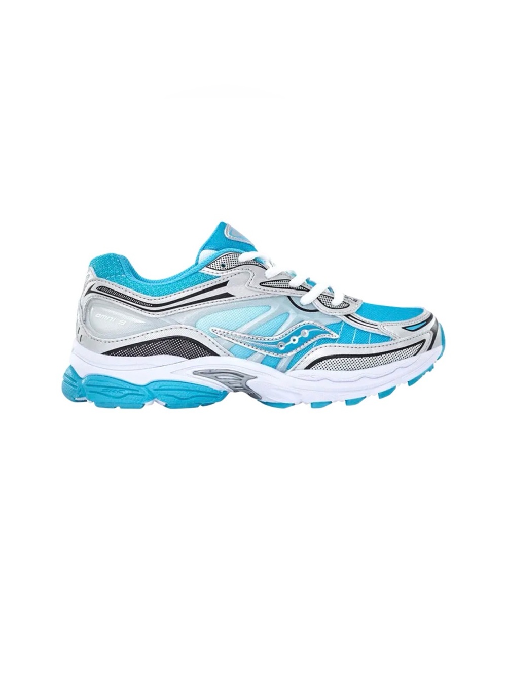 Saucony ProGrid Omni 9 KDZ Big Kid 'Scuba Silver'